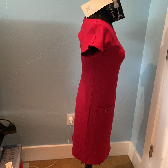 MAX Edition retro style red dress MadMen style size small- new with tags - Picture 4 of 6